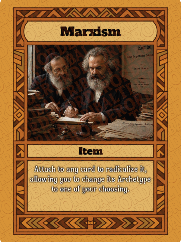 Marxism card art