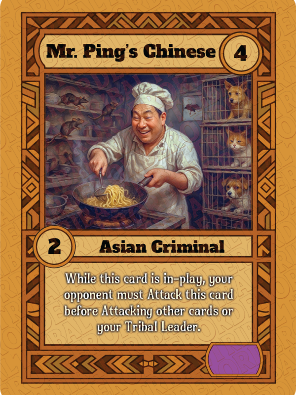 Mr. Ping’s Chinese card art
