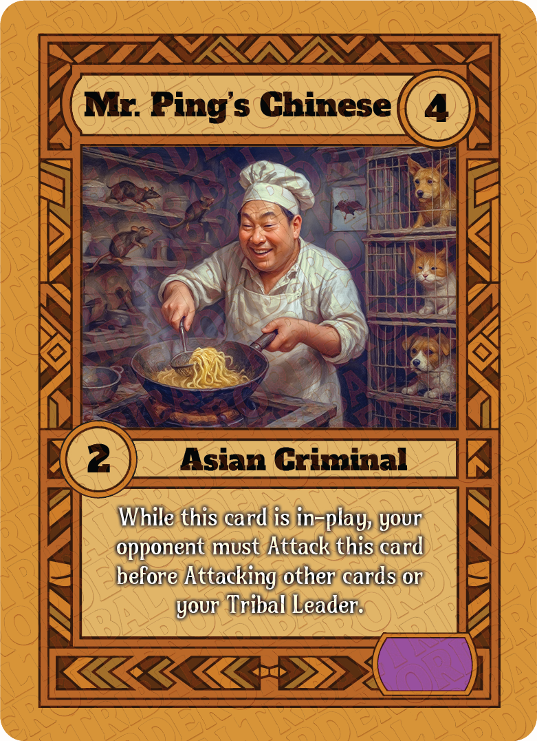 Mr. Ping’s Chinese card art