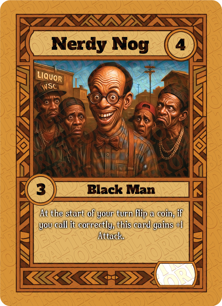 Nerdy Nog card art