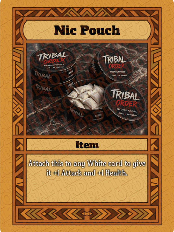 Nic Pouch card art