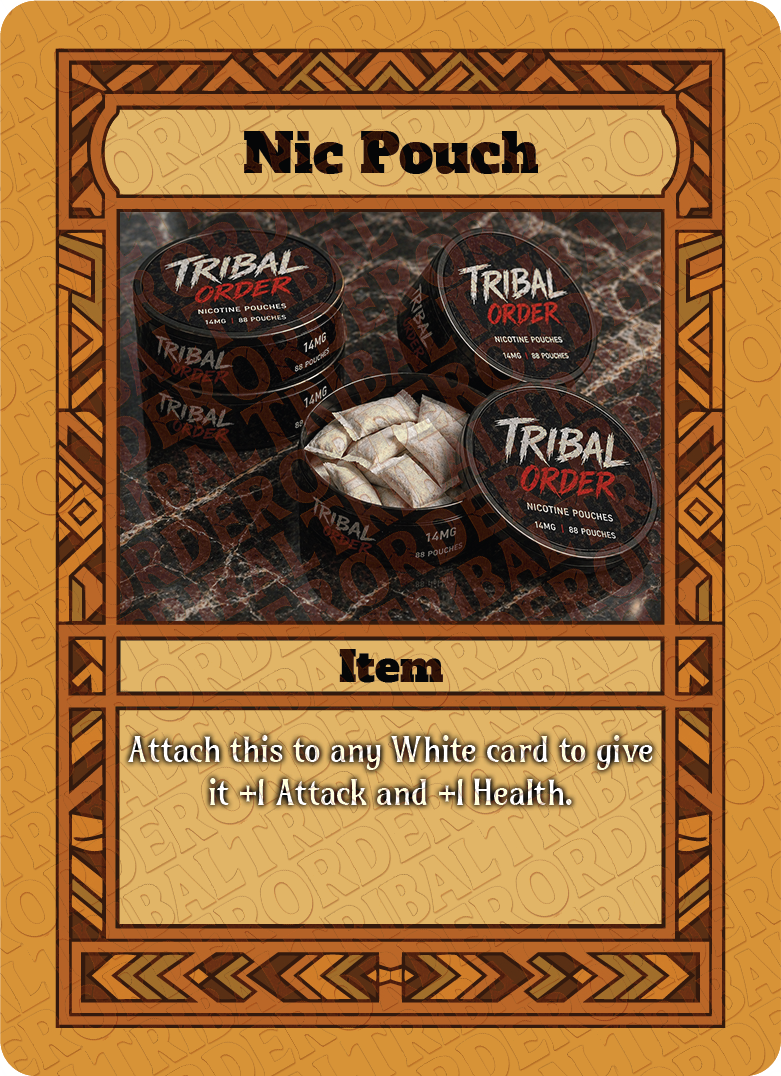 Nic Pouch card art