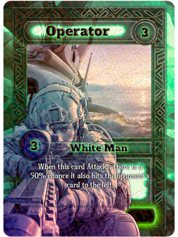 Operator card art