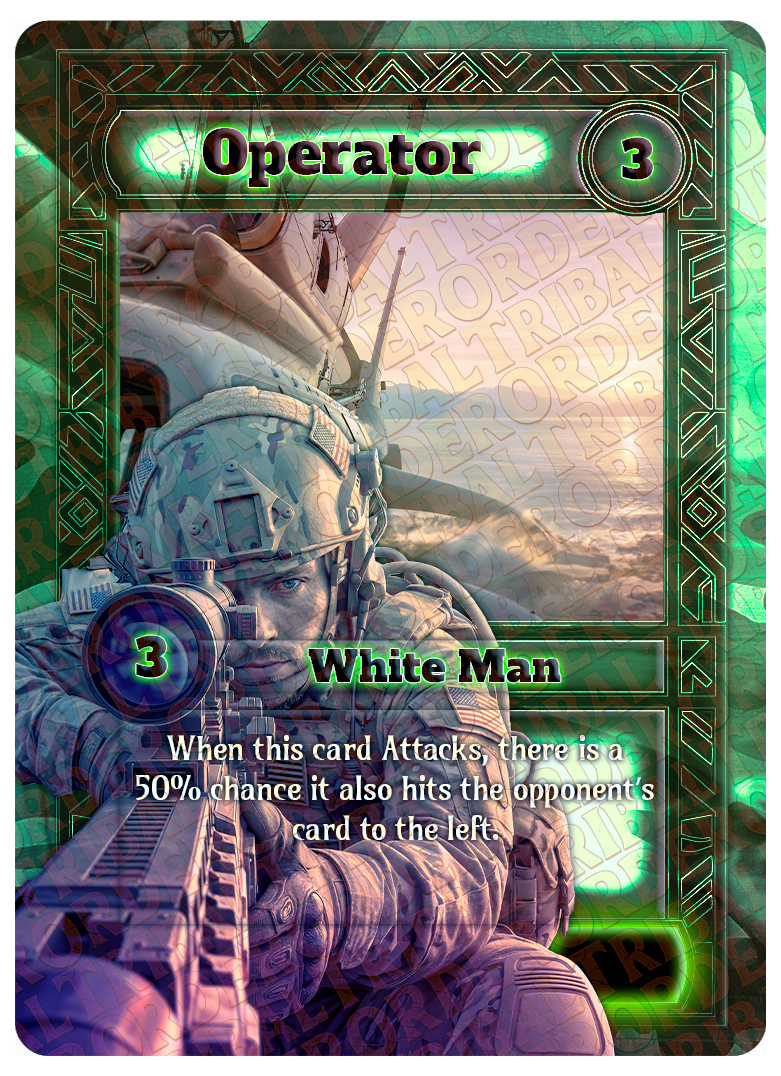 Operator card art