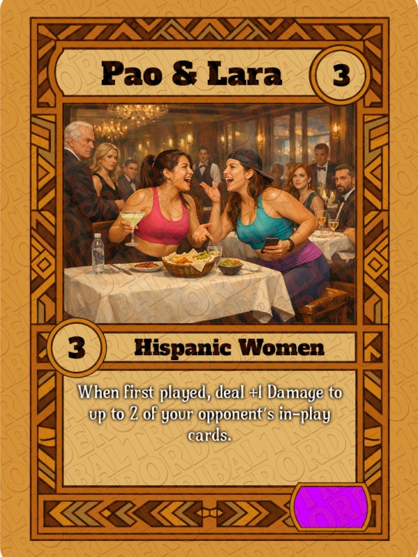 Pao & Lara card art