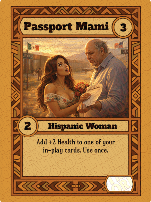 Passport Mami card art