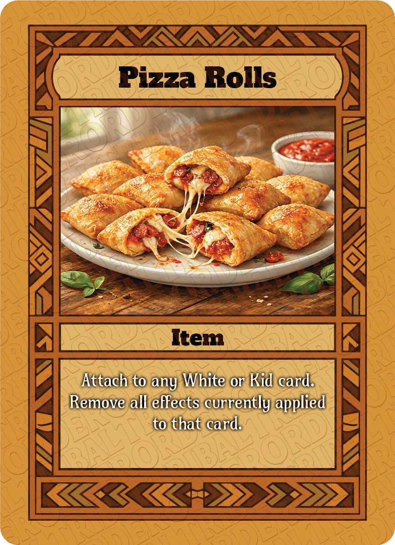 Pizza Rolls card art