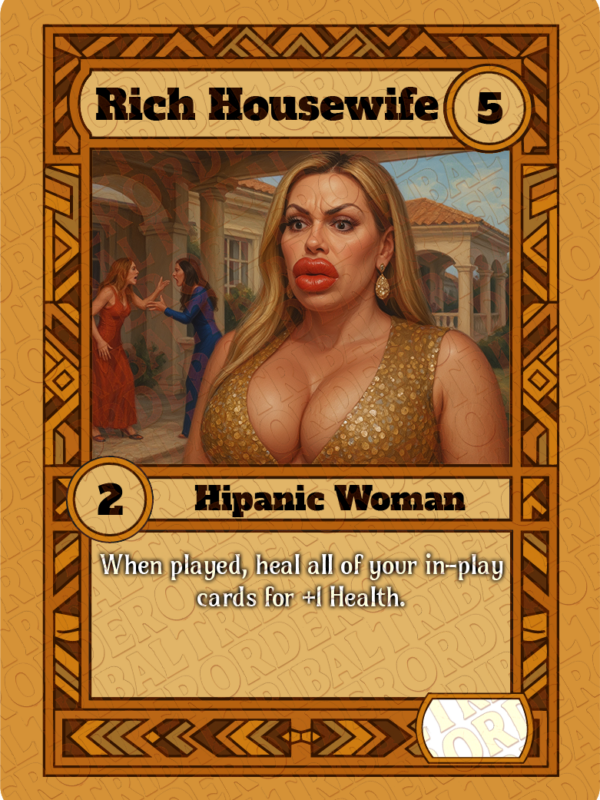 Rich Housewife card art