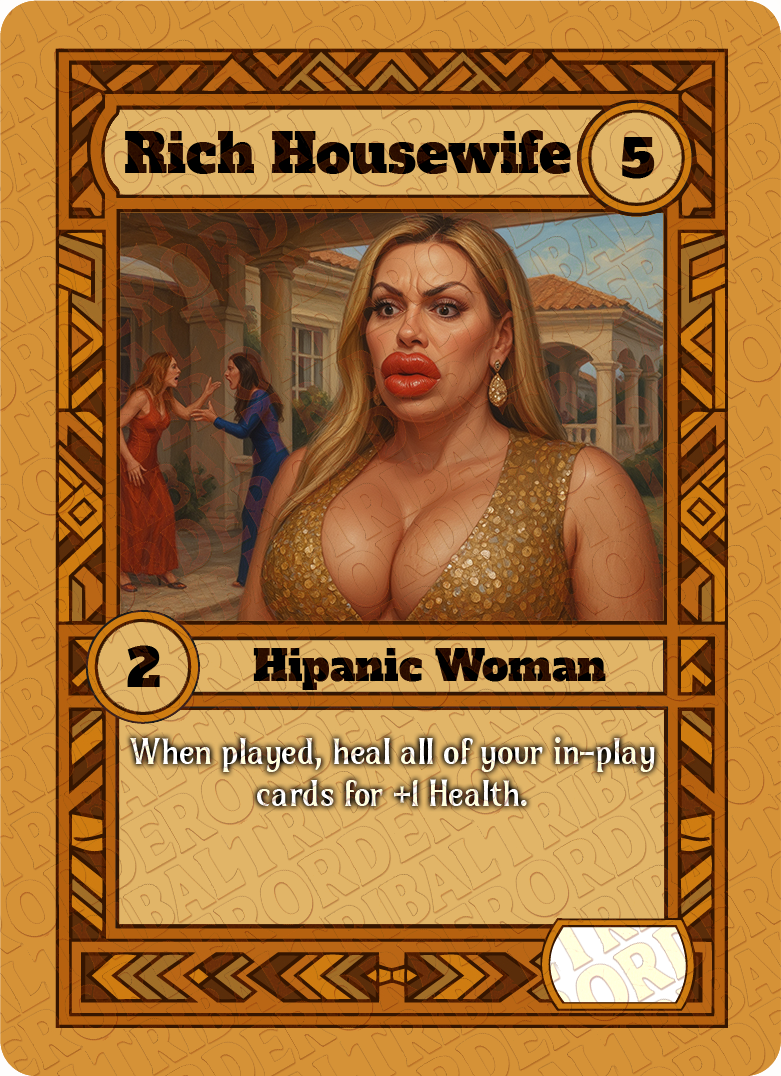 Rich Housewife card art