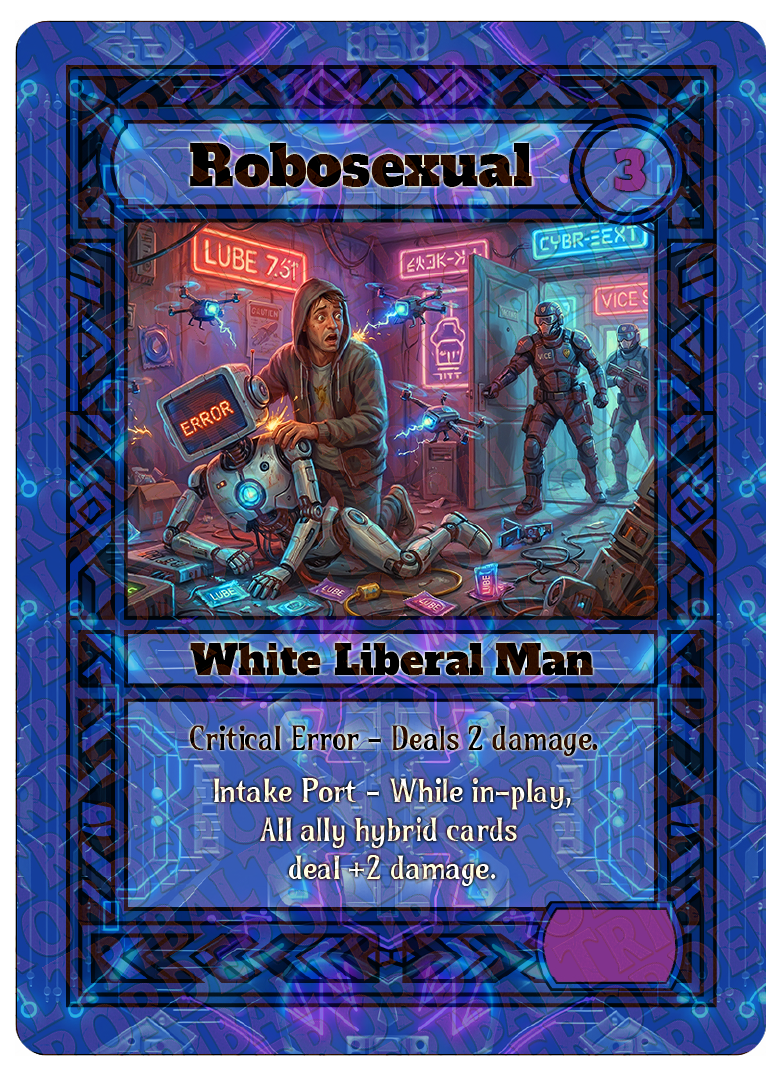 Robosexual card art