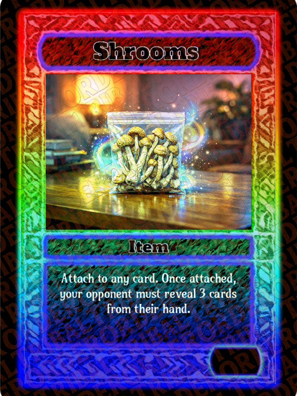 Shrooms card art
