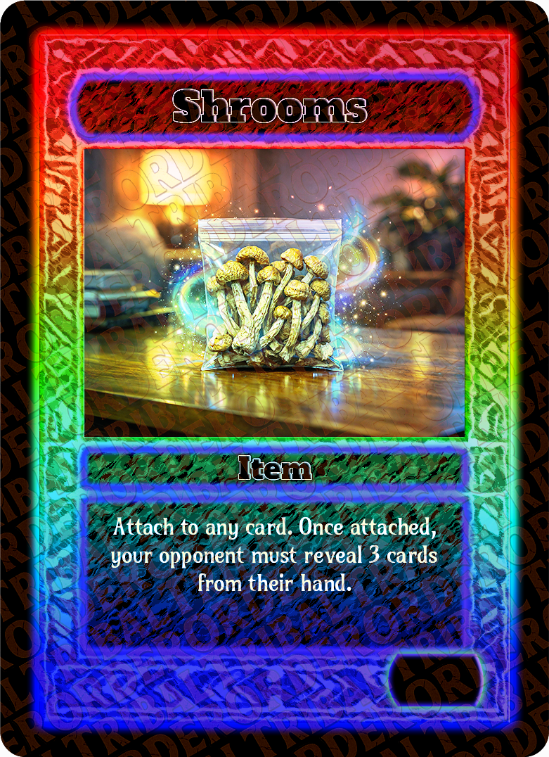Shrooms card art