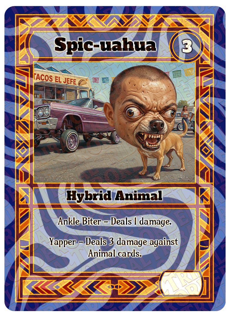 Spic-uahua card art