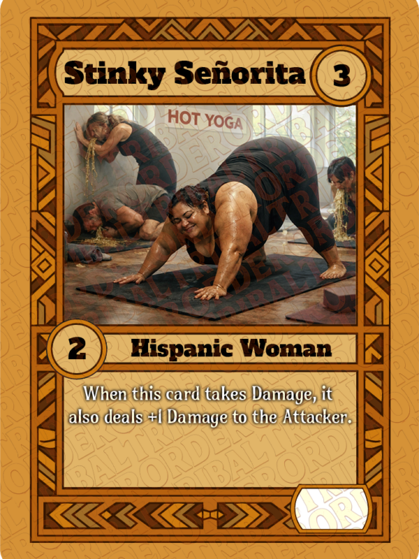 Stinky Señorita card art