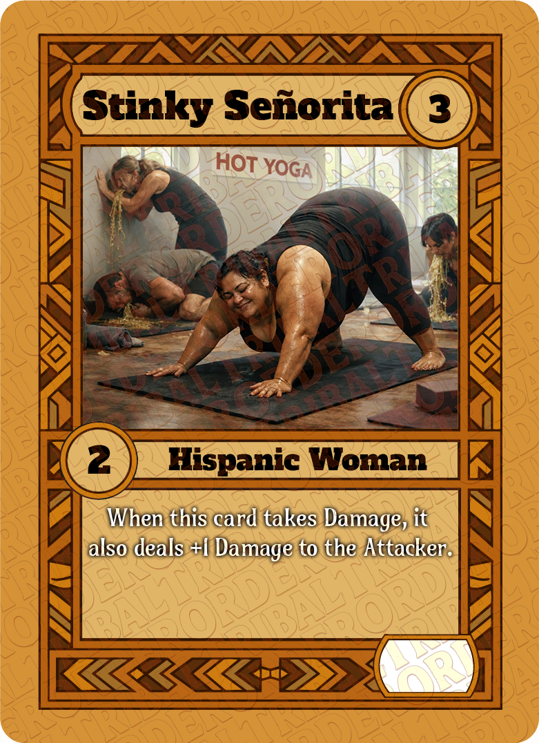 Stinky Señorita card art