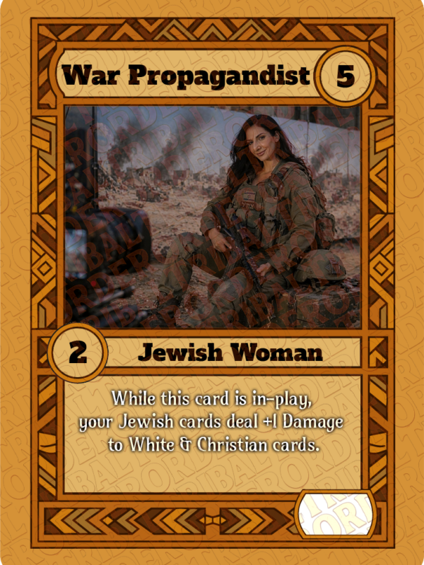 War Propagandist card art