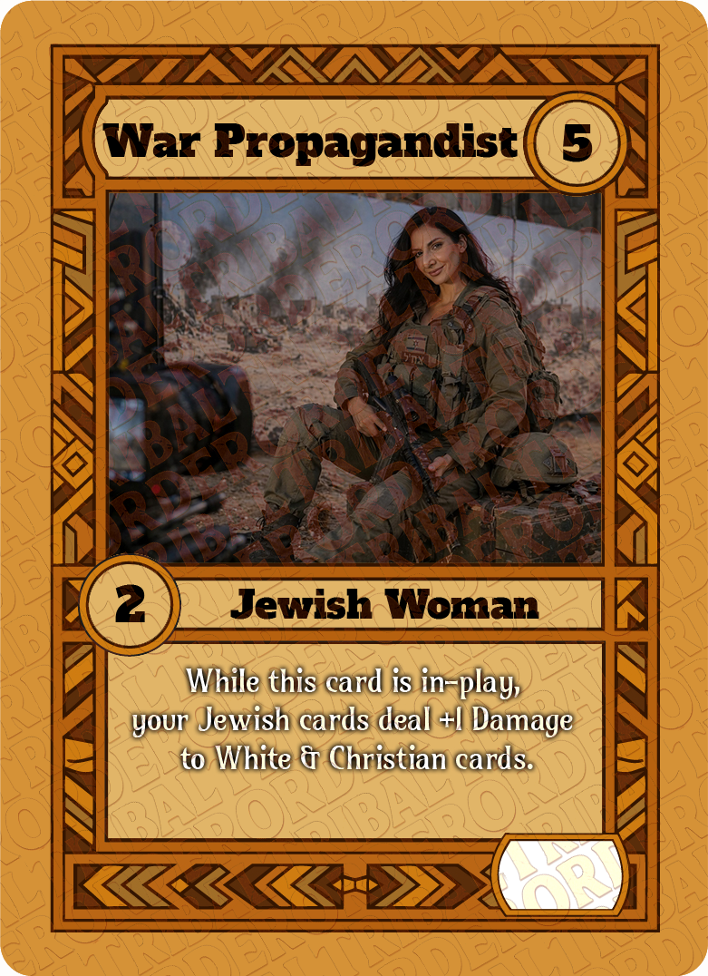 War Propagandist card art
