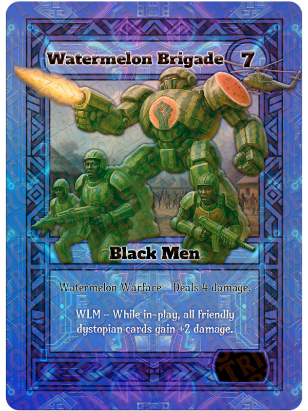 Watermelon Brigade card art