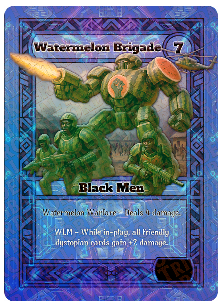 Watermelon Brigade card art