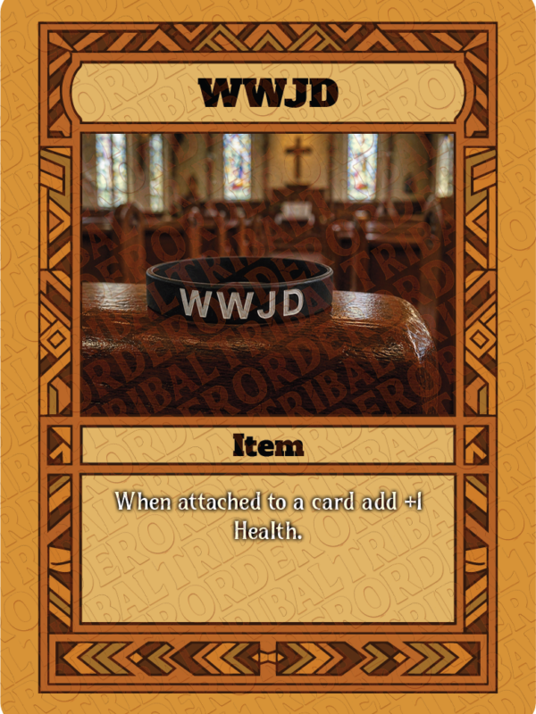 WWJD card art