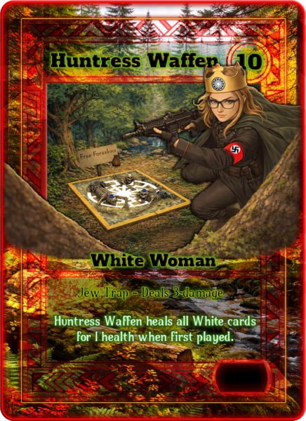 Huntress Waffen (Member Creation) card art