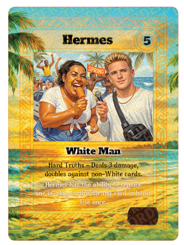Hermes card art