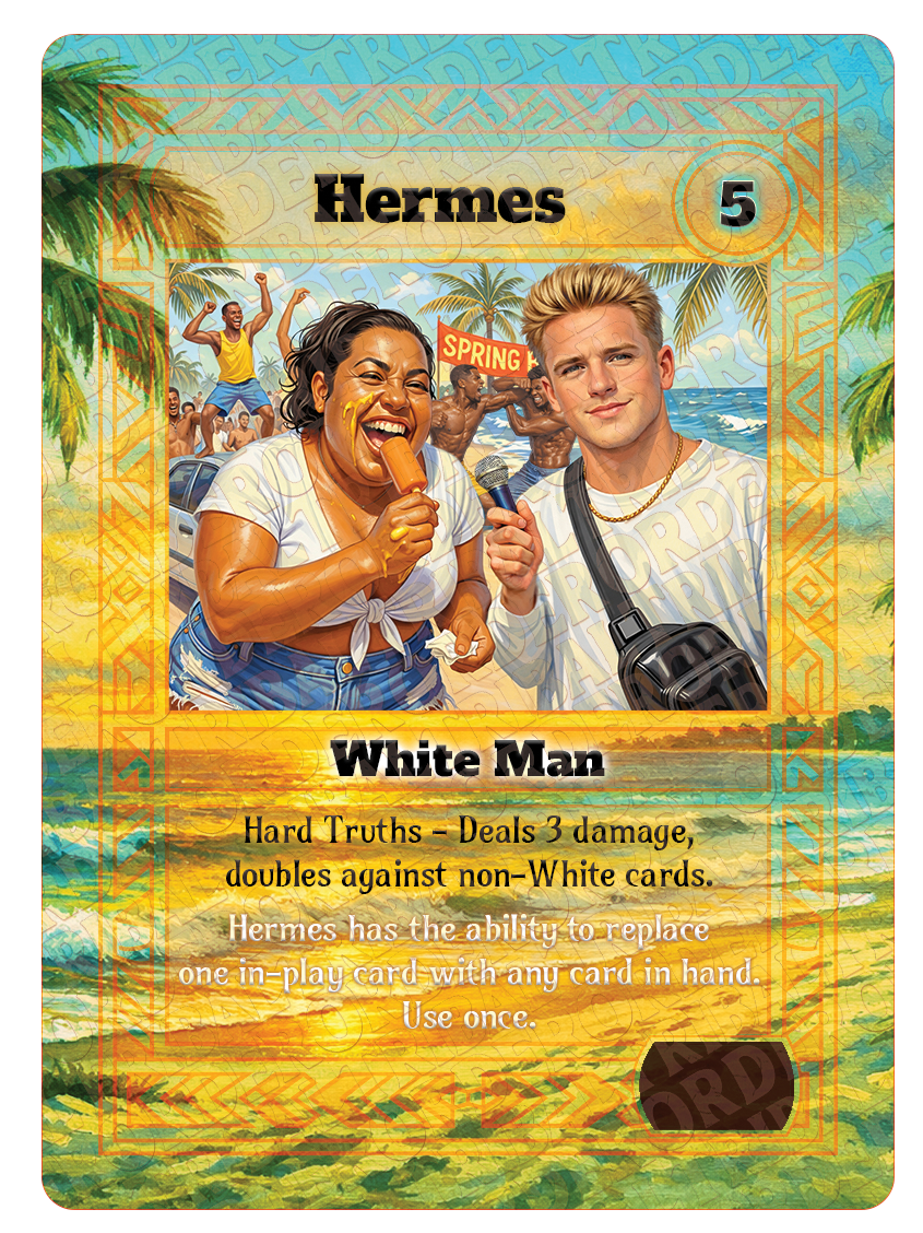 Hermes card art