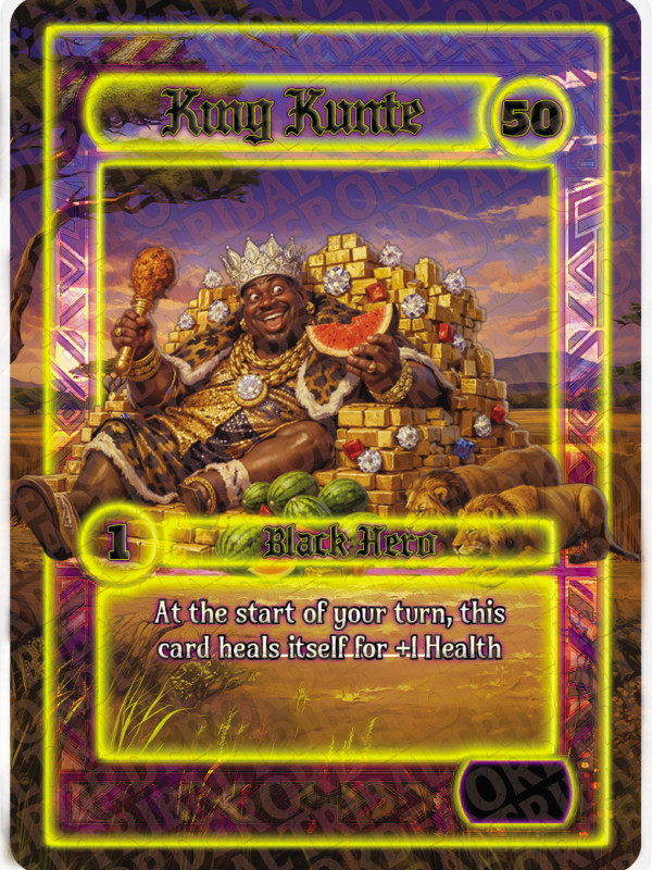 King Kunte card art