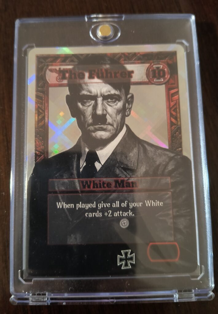 Owner photo of the card (Front)