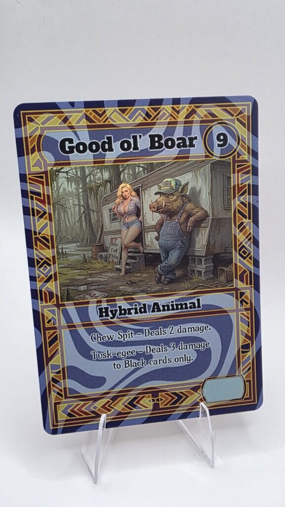 Owner photo of the card (Front)